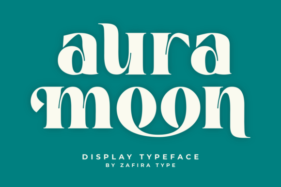 Aura Moon: A Luxury Serif Display Font