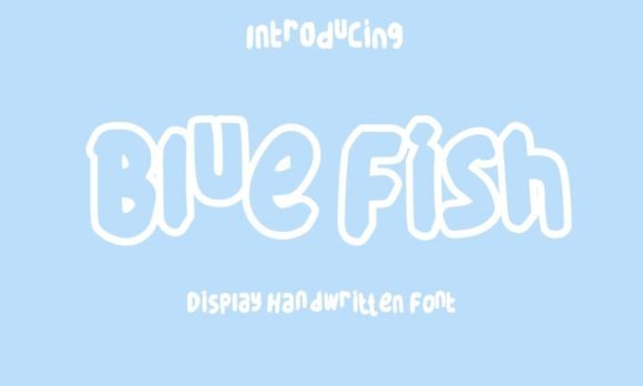 Blue Fish: A Playful Font for Creative Projects