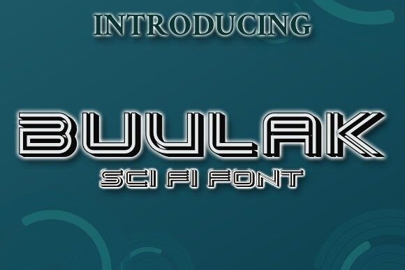 Buvlak: A Modern 3D Font for Stunning Designs