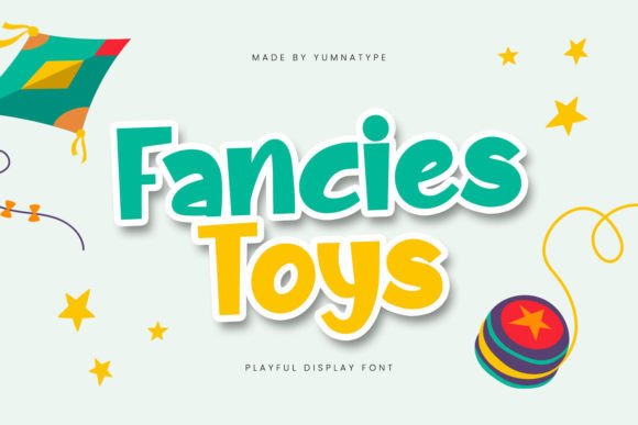 Fancies Toys: A Bold Playful Display Font