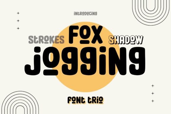 Fox Jogging: A Playful Display Font for Dynamic Branding