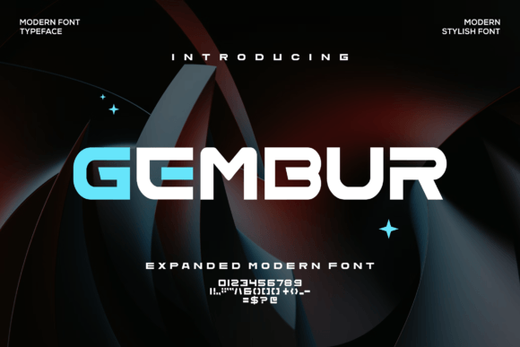 Gembur Font: The Bold, Authentic Display Typeface for Modern Branding
