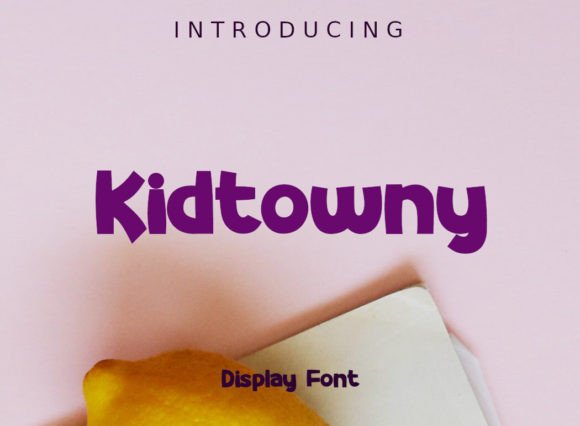 Kidtowny: The Playful Typography Revolution for Modern Design