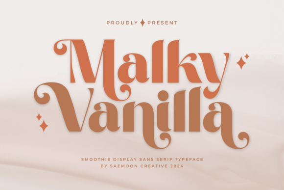 Malky Vanilla: Redefining Bold Typography for Modern Branding