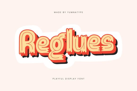 Reglues: The Whimsical Power of Non-Straight Typography in Modern Design