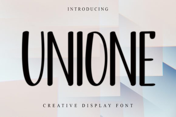 Unione: A Handwritten Font with Elegance