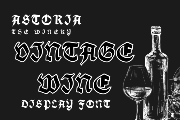 Vintage Wine: The Definitive Guide to a Timeless Display Typeface