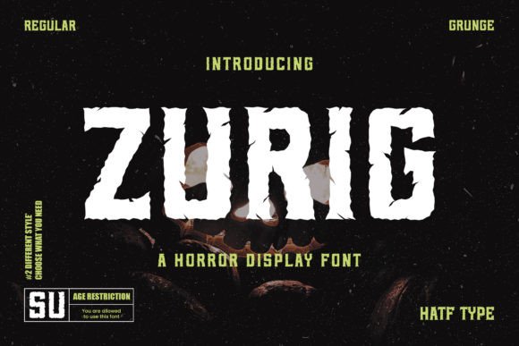 Zurig: A Critical Evaluation of a Menacing Horror Display Typeface